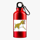 Металлическая бутылка 400 мл UV-DTF