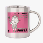 Кружка металлическая