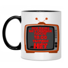 Кружка двухцветная