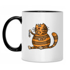 Кружка двухцветная