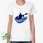 Женская футболка органик