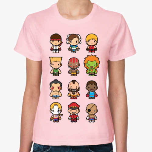 Женская футболка Уличный Боец (Street Fighter)