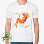 Мужская футболка органик