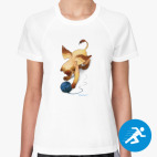 Женская спортивная футболка