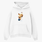 Толстовка худи оверсайз