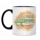 Кружка двухцветная