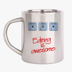 Кружка металлическая