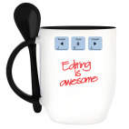 Кружка с ложкой