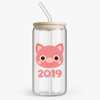 Банка с бамбуковой крышкой