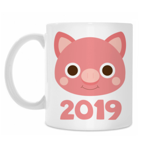 Кружка Год 2019 Свиньи