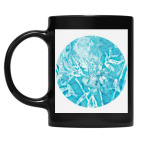 Кружка цветная UV-DTF