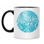 Кружка двухцветная