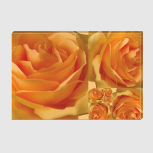 Холст с принтом Розочки