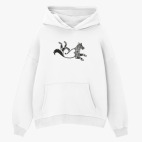 Толстовка худи оверсайз