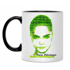 Кружка двухцветная