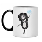 Кружка двухцветная