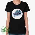 Женская футболка органик