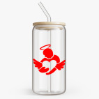 Банка с бамбуковой крышкой