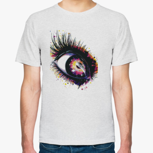 Футболка с принтом Глаз