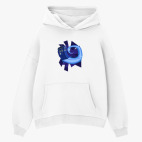 Толстовка худи оверсайз