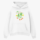 Толстовка худи оверсайз