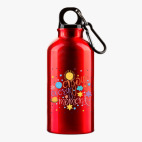 Металлическая бутылка 400 мл UV-DTF