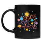 Кружка цветная UV-DTF