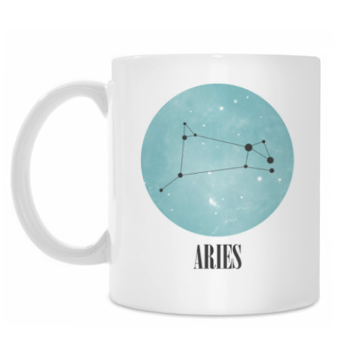 Кружка с принтом Знак зодиака Овен