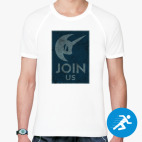 Мужская спортивная футболка