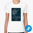 Женская спортивная футболка