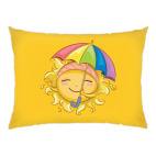 Подушка 47x35 см Летнее Солнышко
