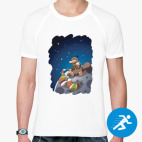 Мужская спортивная футболка