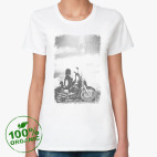 Женская футболка органик