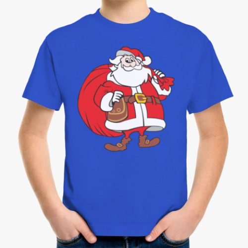 Детская футболка Санта Клаус