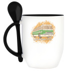 Кружка с ложкой