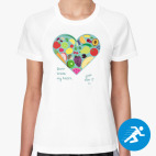 Женская спортивная футболка