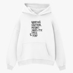 Толстовка худи оверсайз