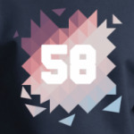 Цифра 58 (Low Poly)