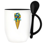 Кружка с ложкой