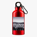 Металлическая бутылка 400 мл UV-DTF