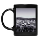 Кружка цветная UV-DTF