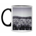 Кружка двухцветная