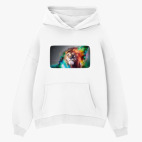 Толстовка худи оверсайз