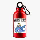 Металлическая бутылка 400 мл UV-DTF