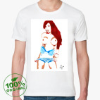 Мужская футболка органик