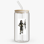 Банка с бамбуковой крышкой