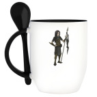 Кружка с ложкой