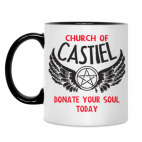 Кружка двухцветная