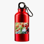 Металлическая бутылка 400 мл UV-DTF