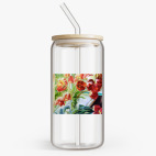 Банка с бамбуковой крышкой